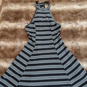 Hollister A-Line Striped Dress